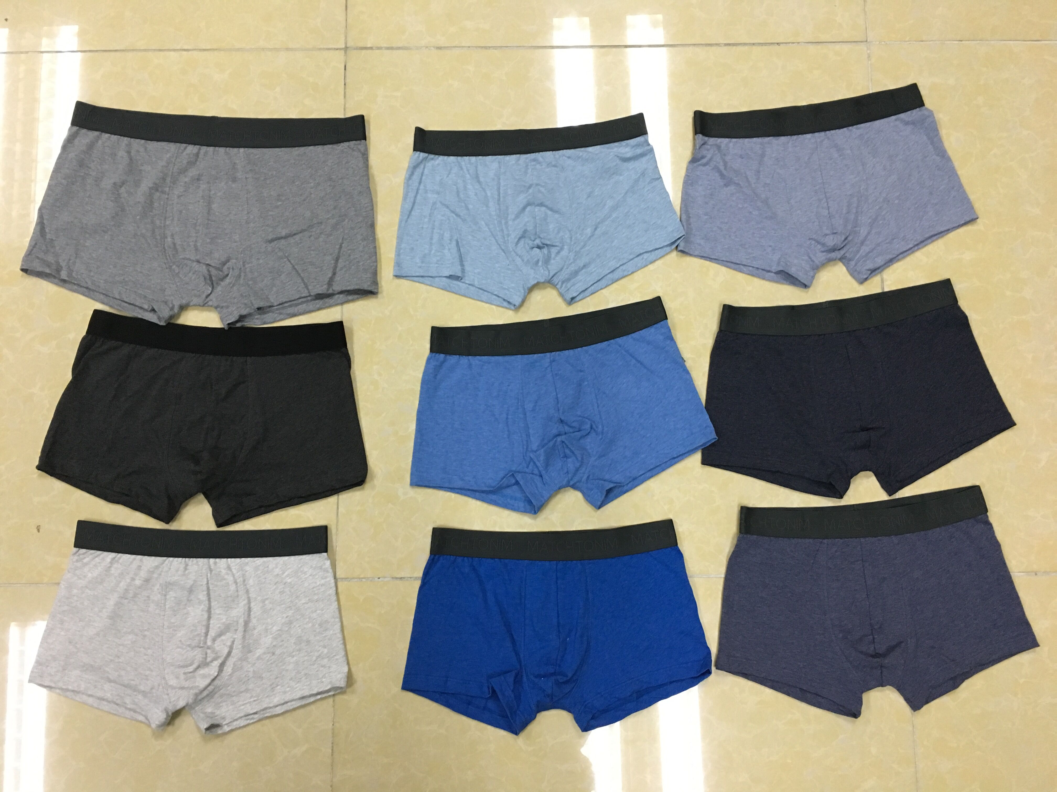 Melange men's custom logo boxers Melange men's custom logo boxers