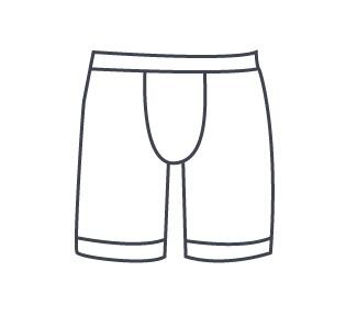 High-waist boxer shorts High-waist boxer shorts