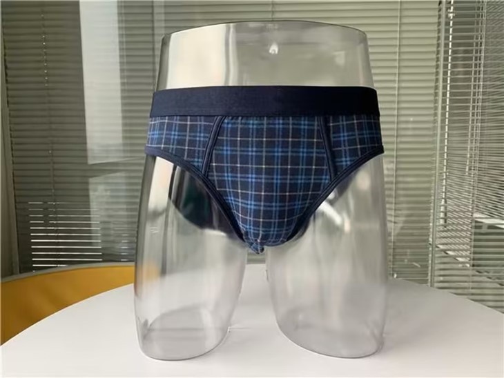 Printed Men Brief With Cotton Jacquard Waistband Customized Logo suppliers