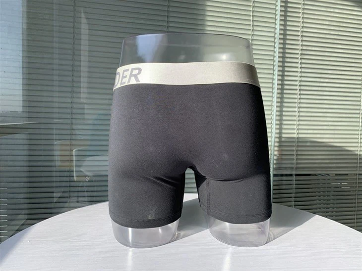 Organic Cotton Boxer Briefs With Jacquard Custom Logo Waistband factory