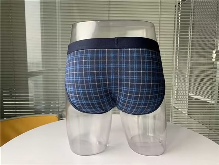 Printed Men Brief With Cotton Jacquard Waistband Customized Logo high quality