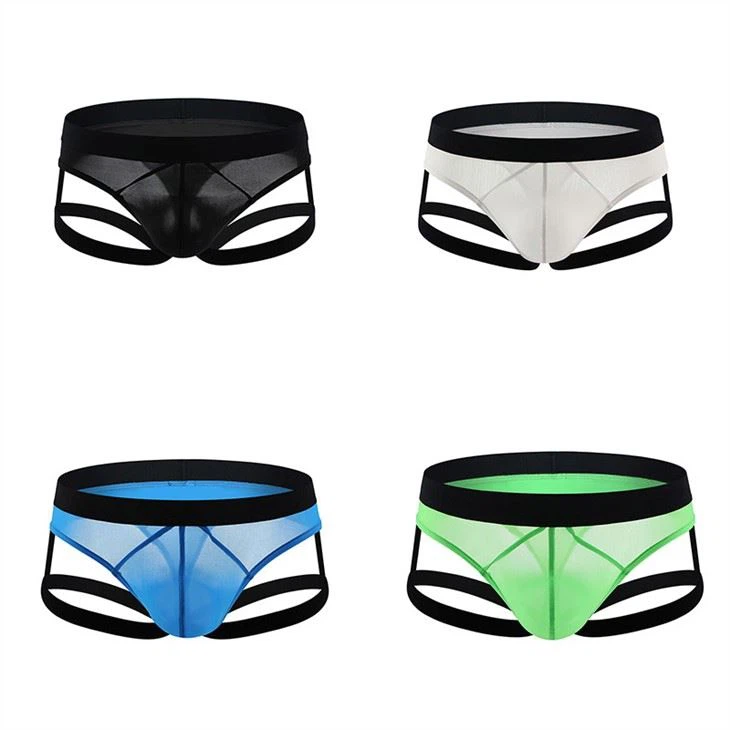 Customized hot underwear mens boxer briefs mixed color sexy jock strap trunk thong