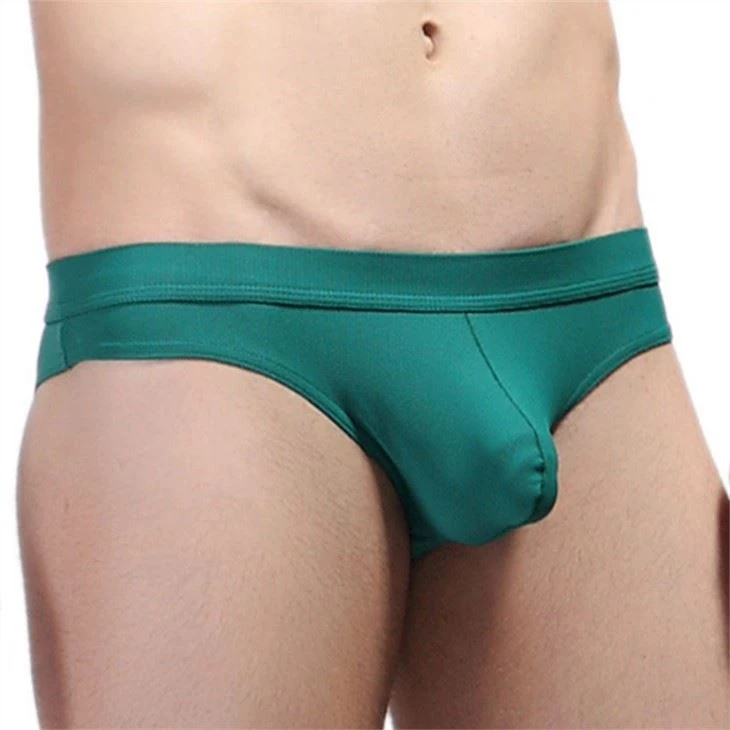 green briefs Eco-friendly Dyeing Mens Briefs Cotton Boxers seamless briefs manufacturer factory