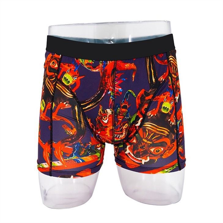 China New Custom Sports Boxer Brief Men's Underwear Manufacturers