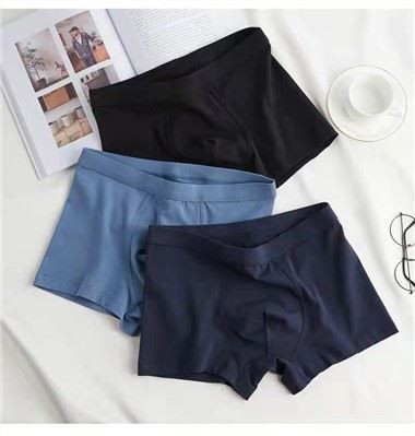 Boxer Shorts Modal Solid Trunks Underwear