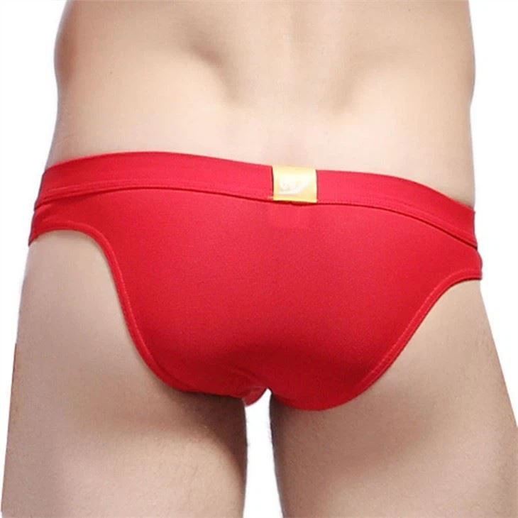 Ultra lower rise sexy male nylon briefs hot selling men's fashion male fashion wear apparel custom seamless breathable fabric